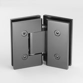 FORGE SHOWER HINGE GLASS TO GLASS 135 Degrees 10mm glass - Gunmetal Grey